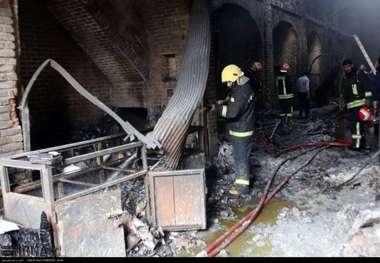 غرامت آتش سوزی بازار تبریز به محض اعلام علت آن پرداخت می شود