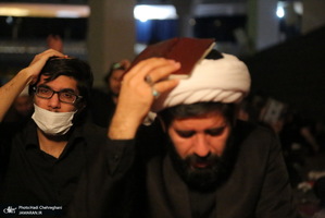 مراسم احیا شب بیست و سوم ماه مباررک رمضان در مصلای قدس قم