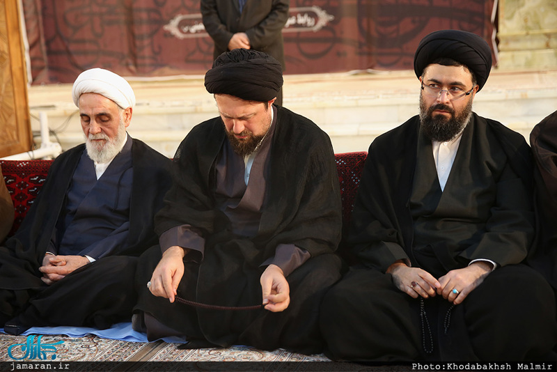 مراسم احیاء شب بیست و یکم ماه مبارک رمضان درحرم مطهر امام خمینی (س) 