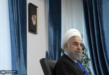 حسن روحانی: بعضی‌ها به اسم آب دنبال نان بودند! + فیلم