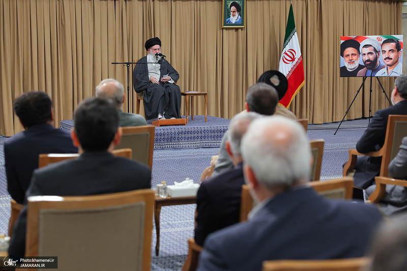 دیدار رئیس‌جمهور و اعضای هیئت دولت با رهبر معظم انقلاب