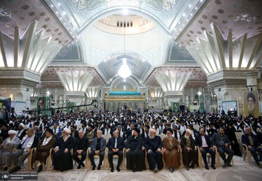 مراسم اربعین شهادت سیدحسن نصرالله در حرم امام خمینی (س)