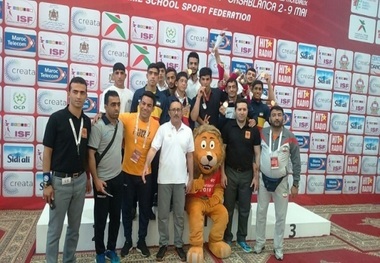 تیم کشتی دانش آموزی لرستان قهرمان جهان شد