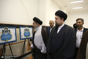 بازدید آیت الله نور مفید از نمایشگاه وکلای شرعی امام خمینی (س)