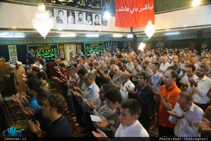 اقامه نماز عید سعید فطر به امامت آیت الله العظمی جوادی آملی در روستای احمدآباد