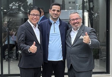 دیدار تقوی با رئیس فدراسیون جهانی والیبال