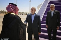 علی لاریجانی وارد ریاض شد (1)