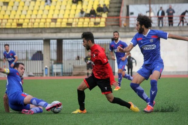 تیم فوتبال موکریان مهاباد مقابل پاس گیلان شکست خورد