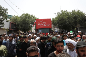 جمعه خشم و نصر و تشییع پنج شهید حمله رژیم صهیونیستی در قم