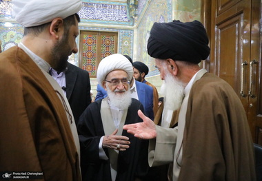 مراسم اولین سالگرد ارتحال آیت الله العظمی صافی گلپایگانی‎‎ (ره) در قم