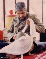 تصاویری از حضور مرحوم آیت الله العظمی صانعی در جبهه