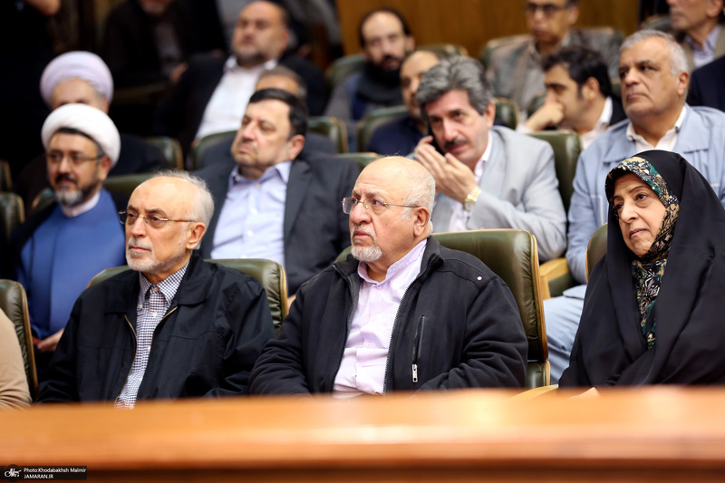 مراسم چهلمین روز درگذشت آیت الله بجنوردی در دائره المعارف بزرگ اسلامی - 2