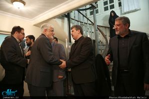 حضور اعضای فراکسیون امید در منزل آیت الله هاشمی رفسنجانی(س) 