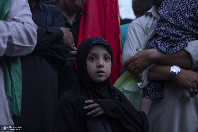 دسته عزاداری سنتی در کشمیر ھند