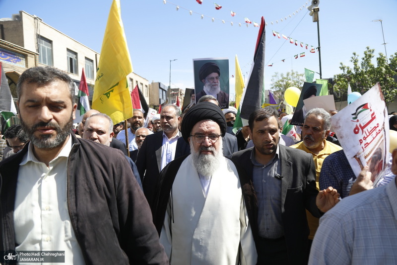 راهپیمایی باشکوه روز قدس در قم - 1