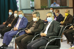 دیدار دبیر کل و اعضای حزب مردم سالاری با سید حسن خمینی