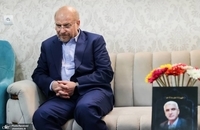 دیدار قالیباف با خانواده سه تن از شهدای پرواز اردیبهشت (9)