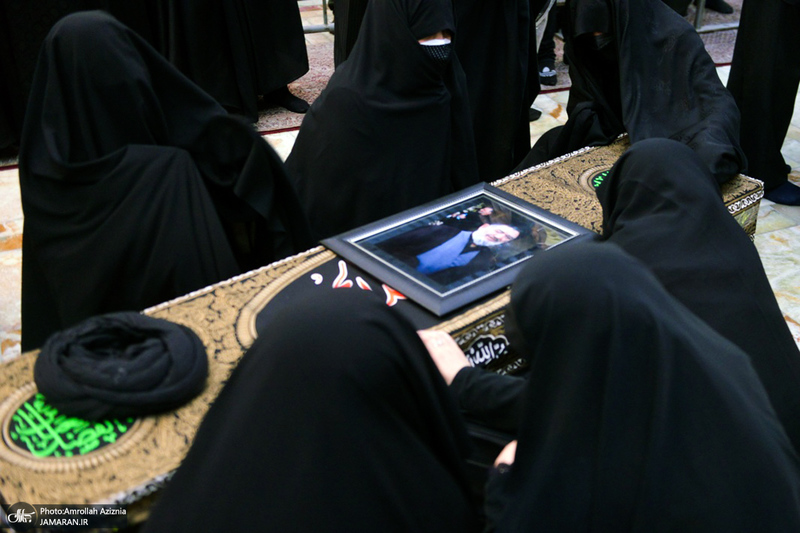 مراسم خاکسپاری حجت الاسلام و المسلمین محتشمی پور(ره) در حرم شاه عبدالعظیم الحسنی(ع)