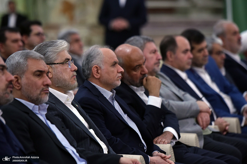 تجدید میثاق رئیس‌جمهور و اعضای دولت با آرمان‌های حضرت امام خمینی - 1