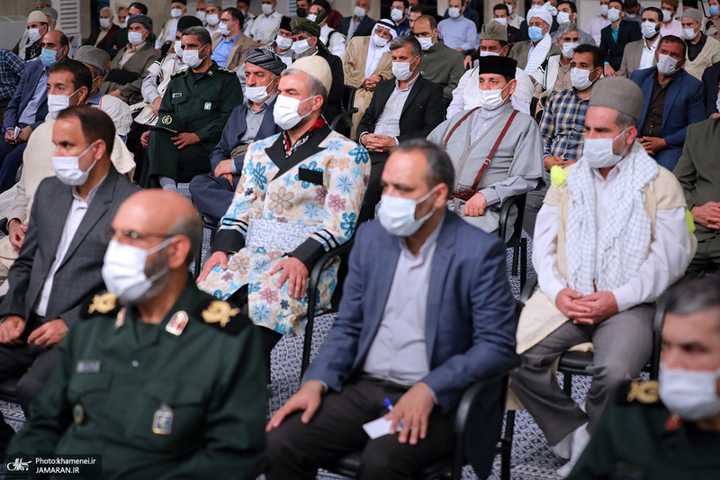 دیدار دست‌اندرکاران کنگره شهدای جامعه عشایری کشور با رهبر معظم انقلاب