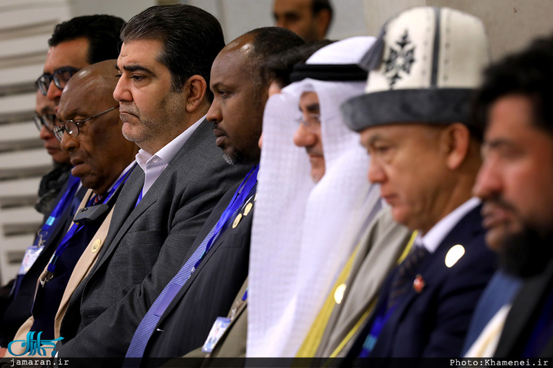  دیدار شرکت‌کنندگان در سیزدهمین کنفرانس اتحادیه بین‌المجالس سازمان همکاری اسلامی با رهبر معظم انقلاب