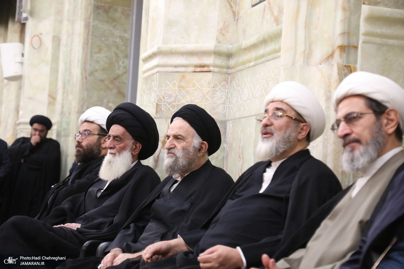 مراسم بزرگداشت مرحوم حاج محمد تقی انصاریان‎ در مسجد اعظم قم