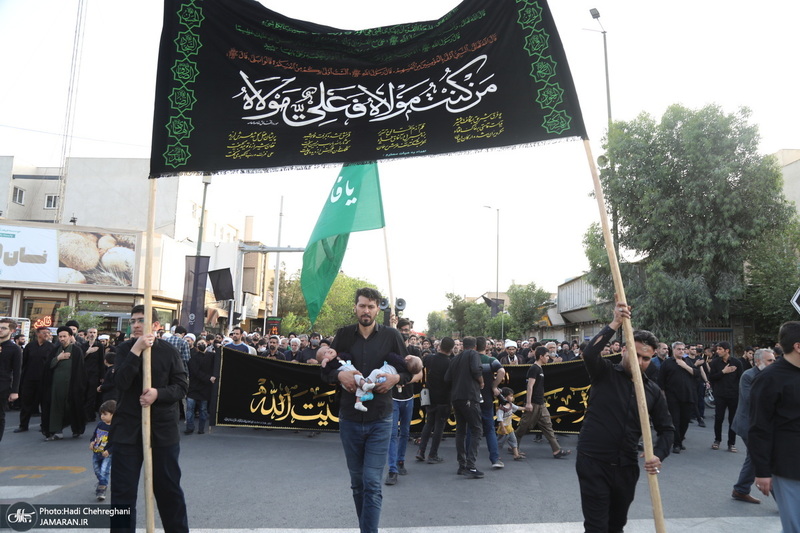 مراسم عزاداری شهادت حضرت علی(ع) با حضور آیت الله العظمی وحید خراسانی