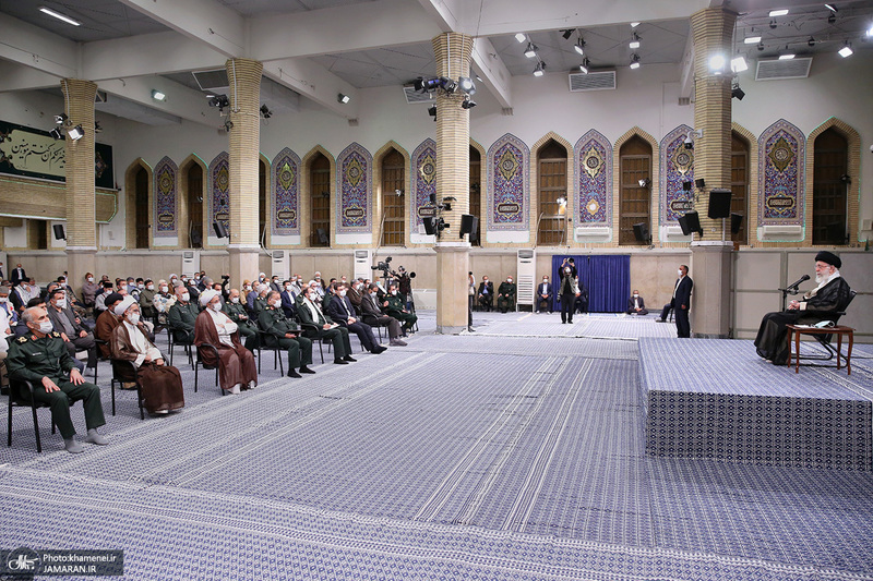 دیدار دست‌اندرکاران کنگره شهدای جامعه عشایری کشور با رهبر معظم انقلاب