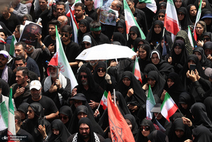 مراسم تشییع شهدای جنگ تحمیلی رژیم صهیونیستی در تهران-6