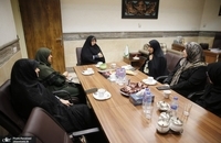 زهرا بهروزآذر معاون رئیس‌جمهور با دکتر فاطمه طباطبایی دیدار کرد (6)