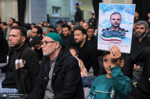 مراسم عزاداری شب شهادت حضرت زهرا (س) در حسینیه امام خمینی(ره)