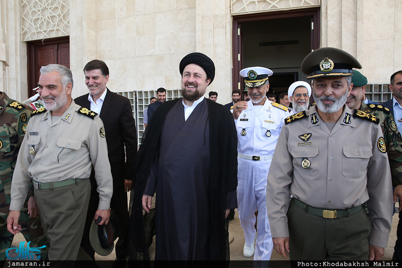 دیدار امرای ارتش جمهوری اسلامی ایران با سید حسن خمینی