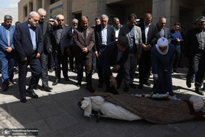 مراسم تشییع سیروس پرهام