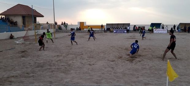 نمایندگان  هرمزگان و اصفهان به مرحله نهایی فوتبال ساحلی کشور راه یافتند