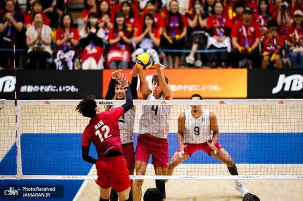 لیگ ملت های والیبال ۲۰۲۵| آمریکا مقابل ژاپن حرفی برای گفتن نداشت