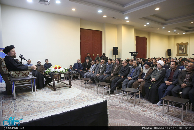 نشست فعالان حوزه تربیت آموزش و پرورش مازندران با سید حسن خمینی