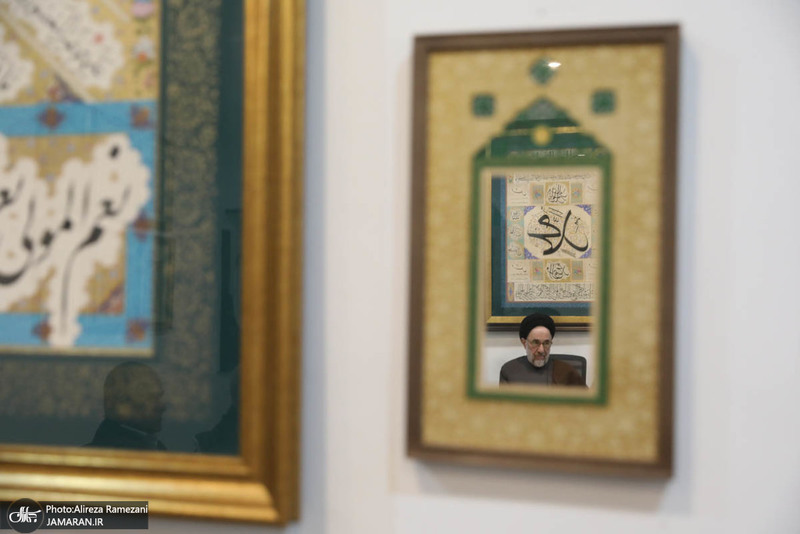 بازدید سید محمد خاتمی از موزه دکتر حسن حبیبی