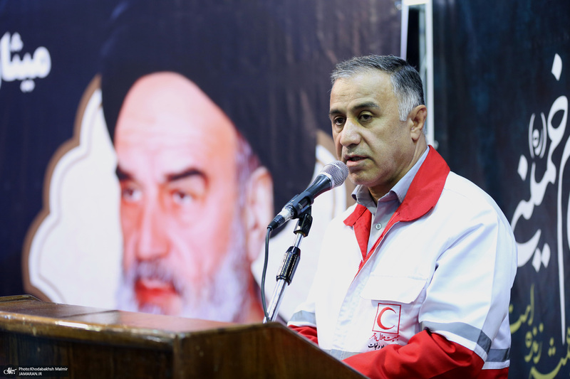 تجدید میثاق جوانان هلال احمر با آرمان‌های امام راحل