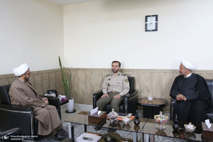 دیدار پیشکسوتان رژه 19 تیر 1358 با رییس موسسه تنظیم و نشر آثار امام خمینی (س)