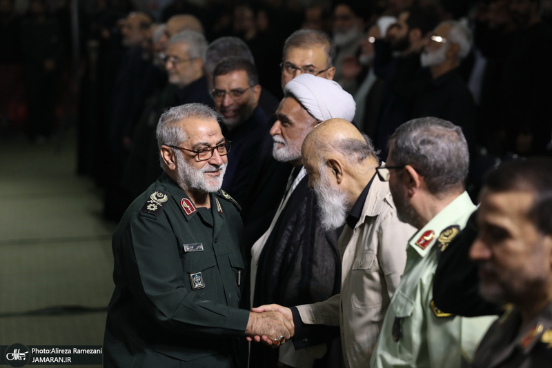 مراسم چهلمين روز شهادت شهداى اقتدار ايران