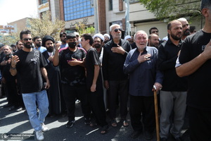 دسته عزاداری شهادت امام عسکری (ع) با حضور آیت‌الله العظمی وحید خراسانی