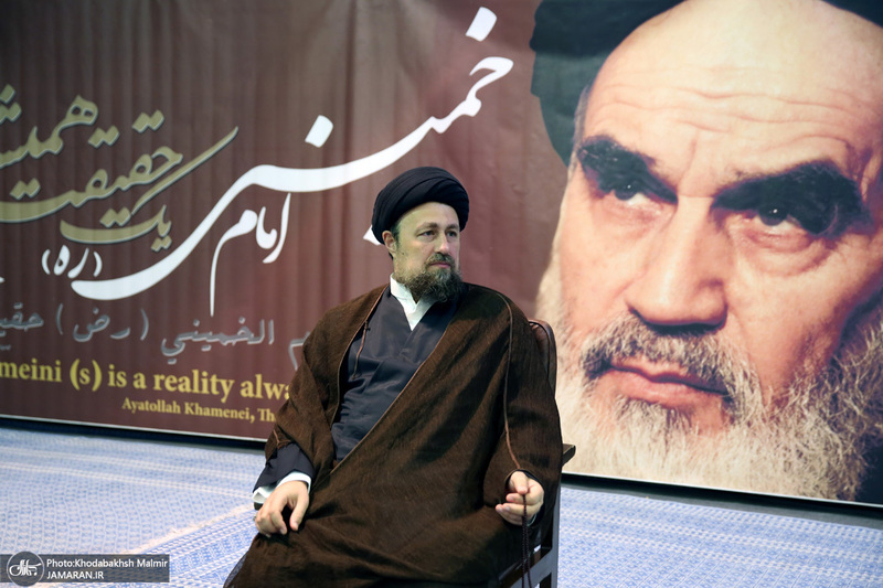 دیدار اعضای تیم ملی فوتبال نوجوانان ایران با سید حسن خمینی