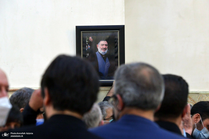 مراسم خاکسپاری حجت الاسلام و المسلمین محتشمی پور(ره) در حرم شاه عبدالعظیم الحسنی(ع)