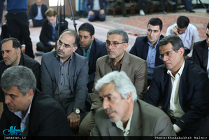 دیدار رئیس و جمعی از کارکنان دیوان محاسبات کشور با سید حسن خمینی
