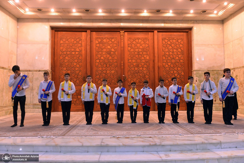 تجدید میثاق وزیر، معاونین و مدیران کل وزارت آموزش و پرورش با آرمان های حضرت امام (س)