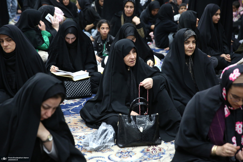 عزاداری شهادت حضرت زهرا (س)  مطهر امام خمینی (س)