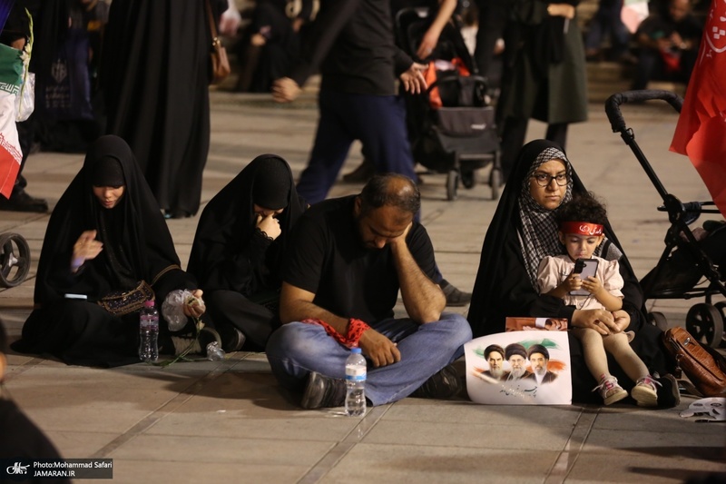 مراسم وداع با رهبر شهید انقلاب در مصلی تهران- 6