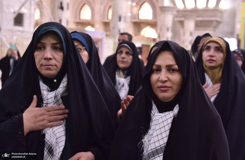 تجدید میثاق خانه ایثارگران با آرمان های امام خمینی (س)