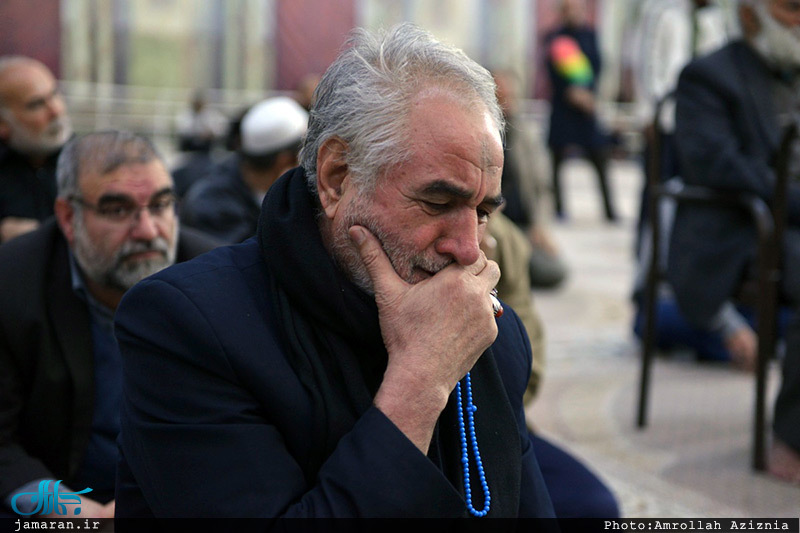 عزاداری شهادت حضرت علی ابن موسی الرضا(ع) در حرم مطهر امام خمینی(س)