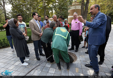 تهرانگردی احمد مسجدجامعی با موضوع آب